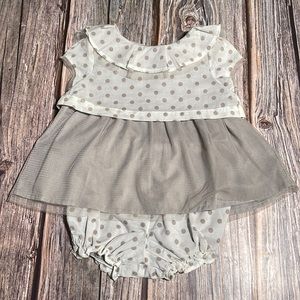 NWOT Dylan & Abby Baby Girl 2-Piece Set Size 3-6 Months